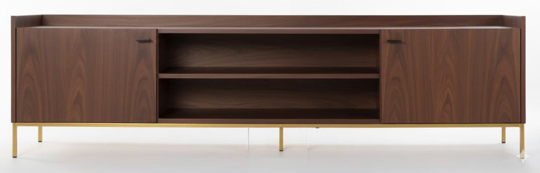 Mueble TV LAVORA B/H grande – mueble TV a medida madera | Look Vintage
