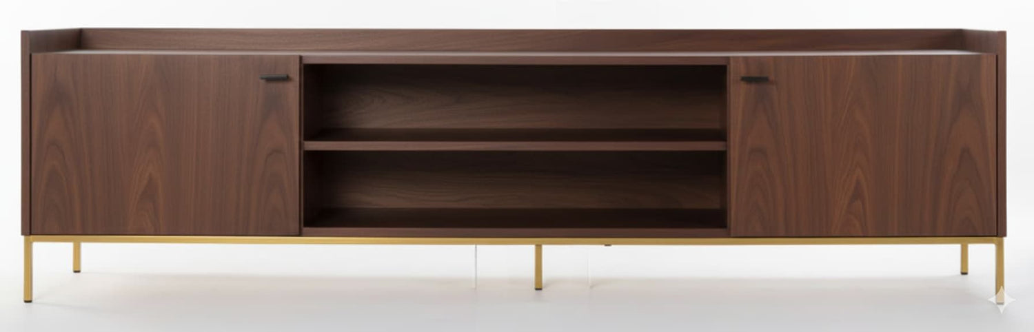 Mueble TV LAVORA B/H grande – mueble TV a medida madera | Look Vintage