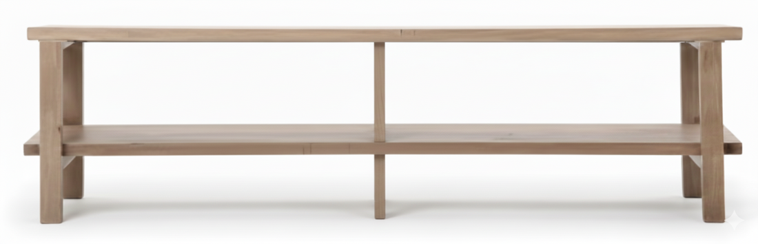 Mueble TV NATUR 150-180 – mueble TV a medida madera | Look Vintage