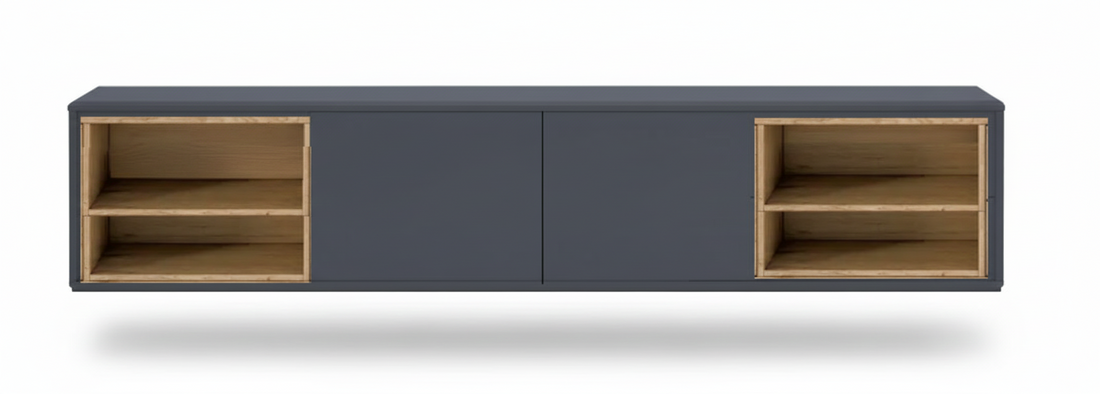 Mueble TV PAPEL – mueble TV a medida madera | Look Vintage