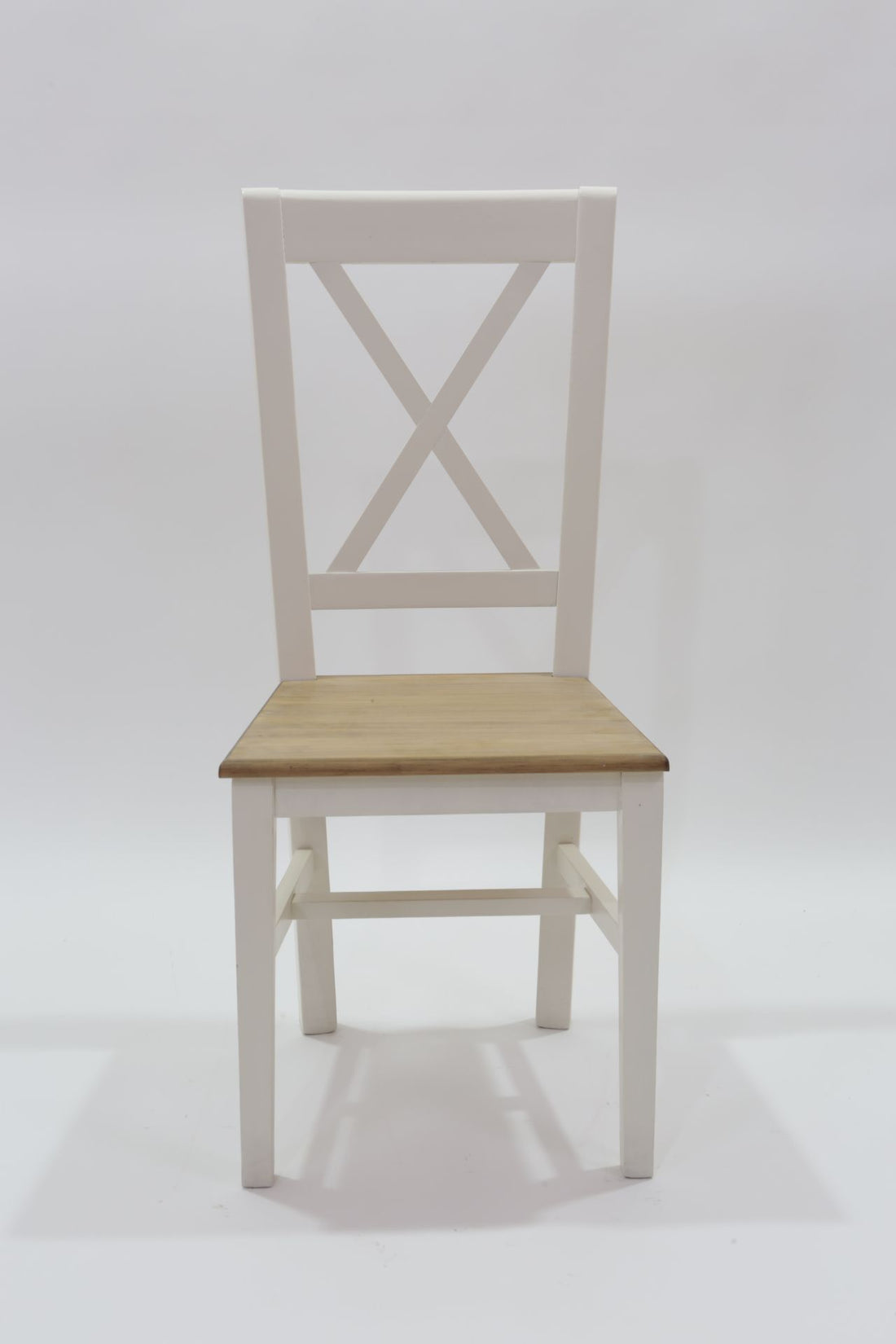 Silla CRUZ ASIENTO MADERA detalle – silla de madera a medida | Look Vintage