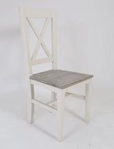 Silla CRUZ ASIENTO MADERA – silla de madera a medida | Look Vintage
