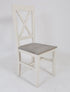 Silla CRUZ ASIENTO MADERA – silla de madera a medida | Look Vintage