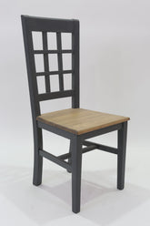 Silla REJA ASIENTO MADERA – silla de madera a medida | Look Vintage