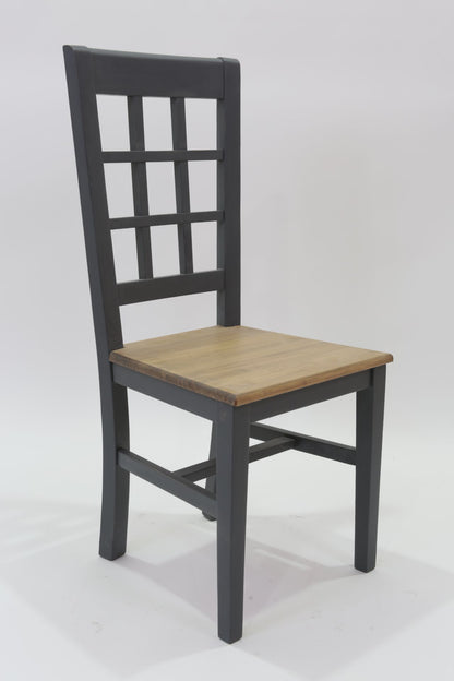 Silla REJA ASIENTO MADERA – silla de madera a medida | Look Vintage
