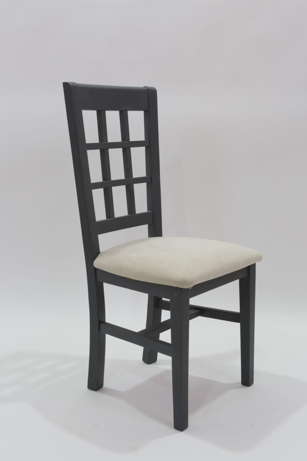 Silla REJA ASIENTO TAPIZADO acabado – silla de madera a medida personalizado | Look Vintage